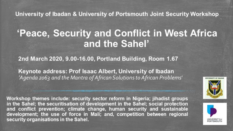 Univeristy of Ibadan & University of Portsmouth Joint Secuirty Workshop – 2nd March 2020